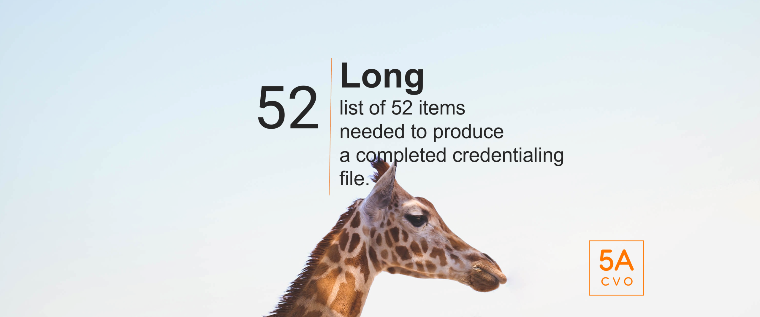 52 Conventional Credentialing Steps