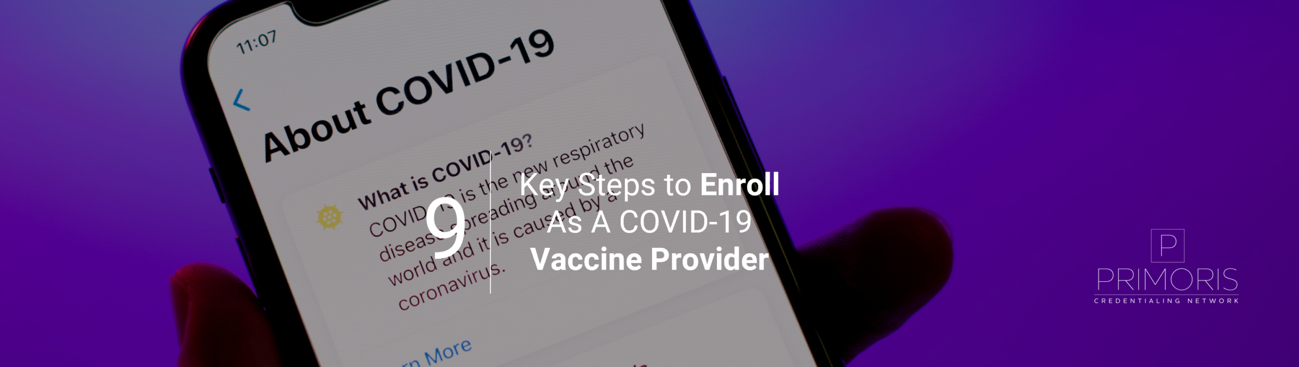 Key Steps To Become A COVID-19 Vaccine Provider